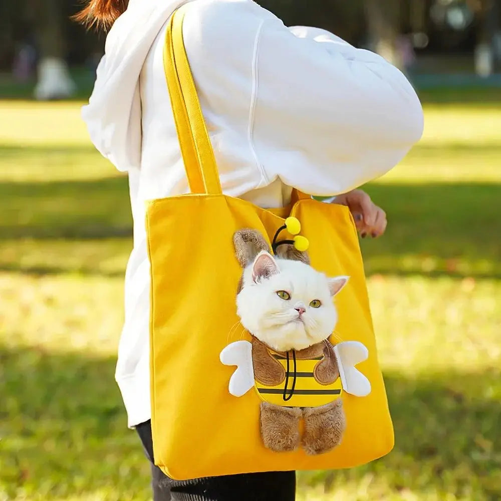 Versatile Pet Outing Crossbody Bag