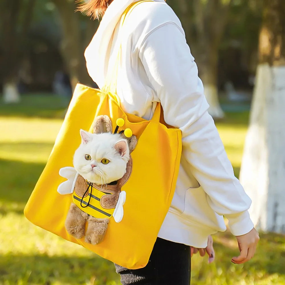 Versatile Pet Outing Crossbody Bag